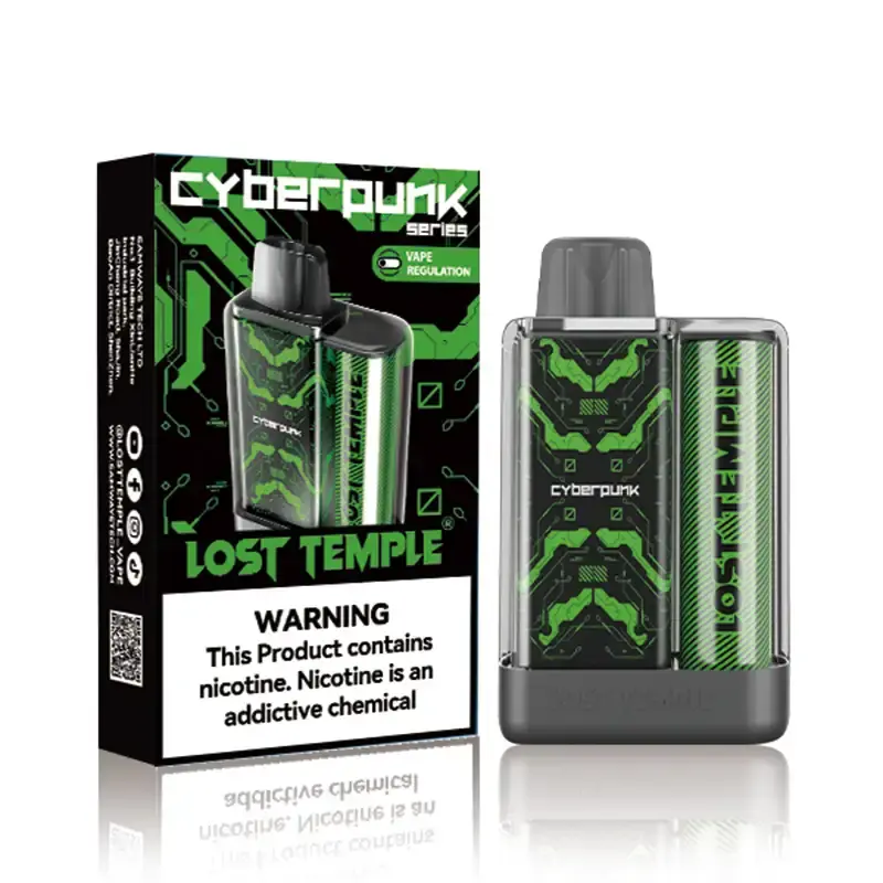 CyberPunk Lost Temple Device - Green